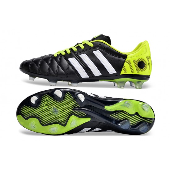 Adidas Adipure 11 PRO X PD25 TRX FG White/Black/Yellow/Green Football Boots & Shoes