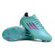 Adidas F50 FG Football Boots & Shoes Green Purple