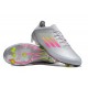 Adidas F50 FG Football Boots & Shoes Silver Purple Green