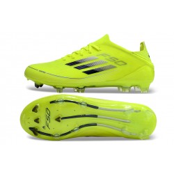 Adidas F50 FG Football Boots & Shoes Yellow Black