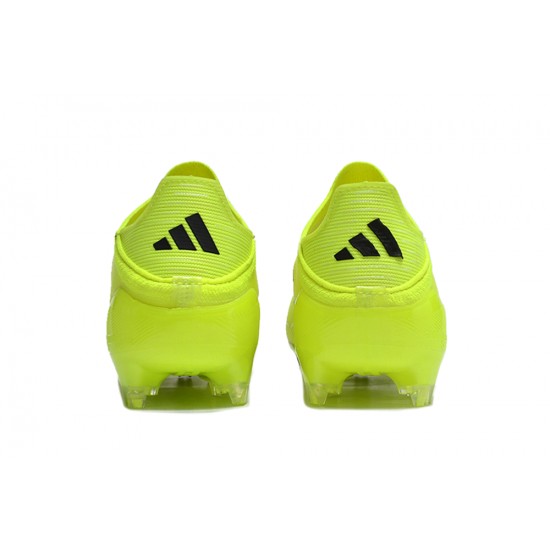 Adidas F50 FG Football Boots & Shoes Yellow Black