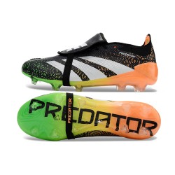 Adidas Predator Accuracy FG Boost Football Boots & Shoes Black Green White Orange