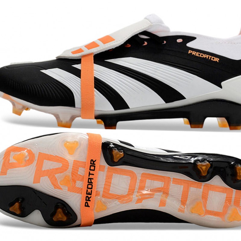 Adidas Predator Accuracy FG Boost Football Boots & Shoes Black White Orange