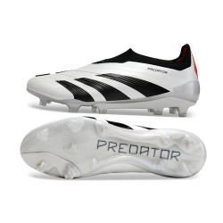 Adidas Predator Accuracy FG Boost Football Boots & Shoes Black White Red 