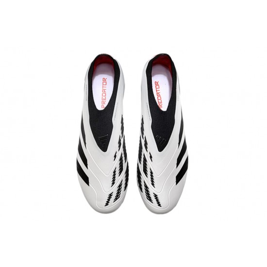 Adidas Predator Accuracy FG Boost Football Boots & Shoes Black White Red