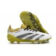 Adidas Predator Accuracy FG Boost Football Boots & Shoes Olive Black White