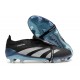 Adidas Predator Accuracy FG Low Football Boots & Shoes Black Silver Blue