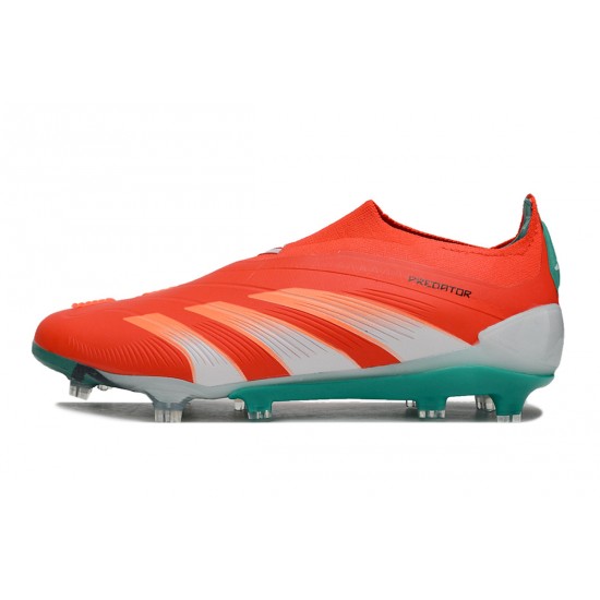 Adidas Predator Accuracy FG Low Football Boots & Shoes Green Orange