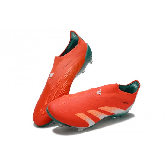 Adidas Predator Accuracy FG Low Football Boots & Shoes Green Orange