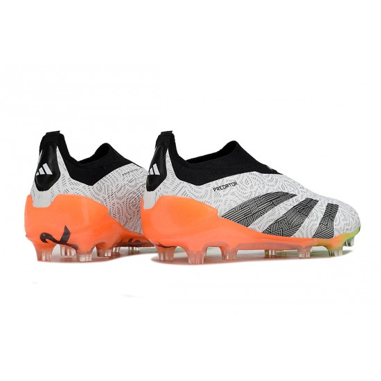 Adidas Predator Accuracy FG Low Football Boots & Shoes Orange Black Grey