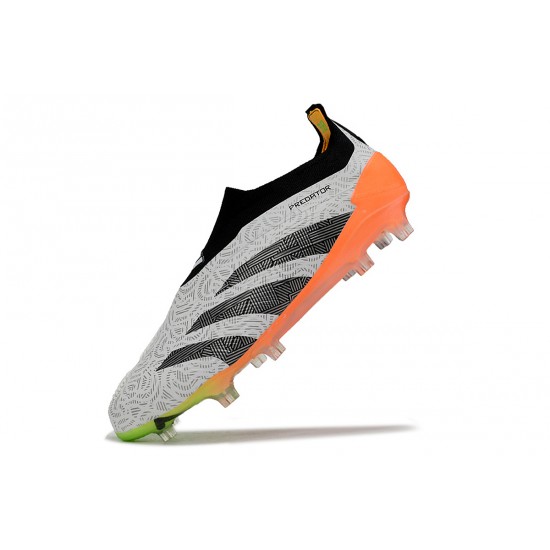 Adidas Predator Accuracy FG Low Football Boots & Shoes Orange Black Grey