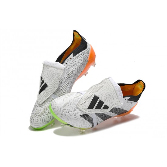 Adidas Predator Accuracy FG Low Football Boots & Shoes Orange White Black