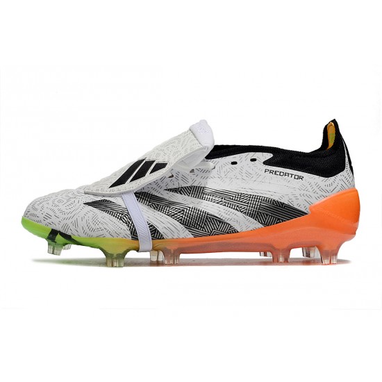 Adidas Predator Accuracy FG Low Football Boots & Shoes Orange White Black