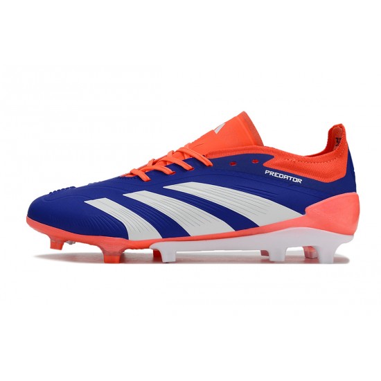 Adidas Predator Accuracy FG Low Football Boots & Shoes Orange White Blue