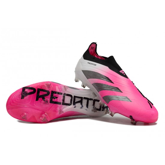 Adidas Predator Accuracy FG Low Football Boots & Shoes Purple White Black