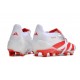 Adidas Predator Accuracy FG Low Football Boots & Shoes Red White