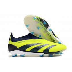 Adidas Predator Accuracy FG Low Football Boots & Shoes Yellow Blue 