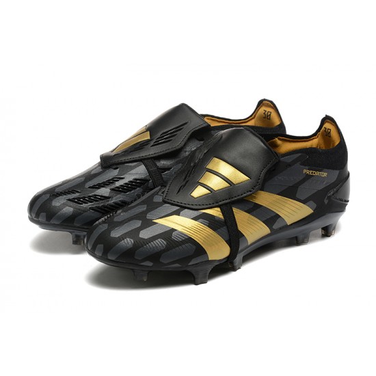 Adidas Predator Accuracy FG Football Boots & Shoes Black Gold