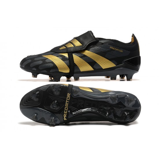 Adidas Predator Accuracy FG Football Boots & Shoes Black Gold