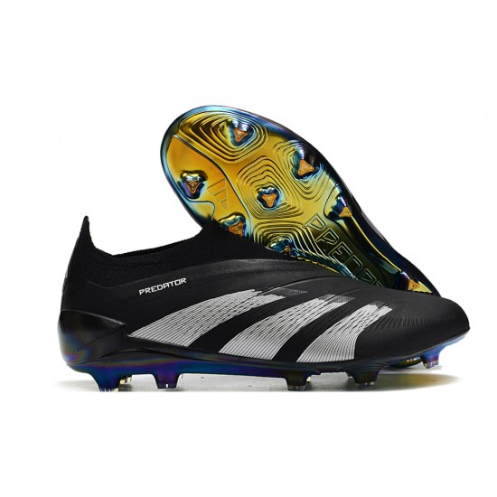 Adidas Predator Accuracy FG Football Boots & Shoes Black Grey