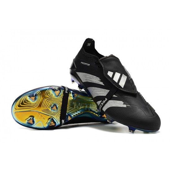 Adidas Predator Accuracy FG Football Boots & Shoes Black Silver