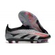 Adidas Predator Accuracy FG Football Boots & Shoes Black Silver Grey