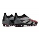 Adidas Predator Accuracy FG Football Boots & Shoes Black Silver Grey