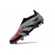 Adidas Predator Accuracy FG Football Boots & Shoes Black Silver Grey