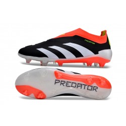 Adidas Predator Accuracy FG Football Boots & Shoes Black White Orange 