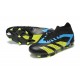 Adidas Predator Accuracy FG Football Boots & Shoes Black Yellow Blue