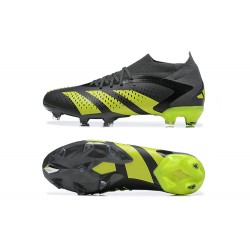 Adidas Predator Accuracy FG Football Boots & Shoes Black Yellow 