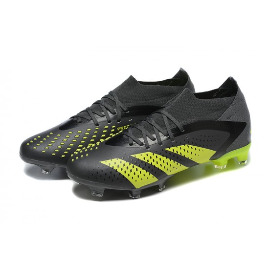 Adidas Predator Accuracy FG Football Boots & Shoes Black Yellow