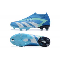 Adidas Predator Accuracy FG Football Boots & Shoes Blue Grey 