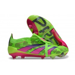 Adidas Predator Accuracy FG Football Boots & Shoes Green Purple 