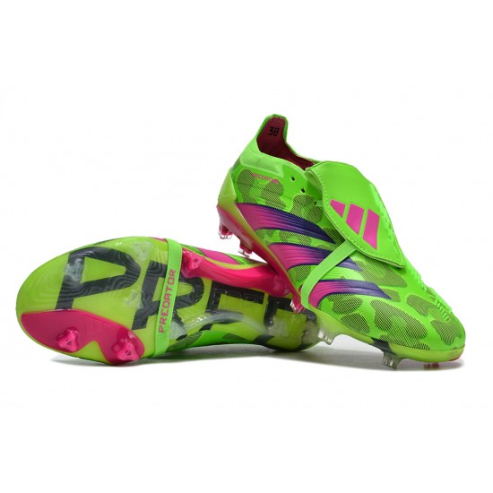 Adidas Predator Accuracy FG Football Boots & Shoes Green Purple