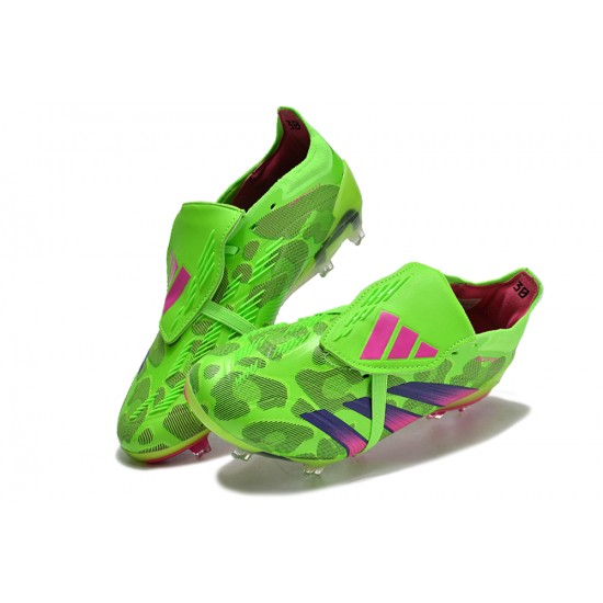 Adidas Predator Accuracy FG Football Boots & Shoes Green Purple