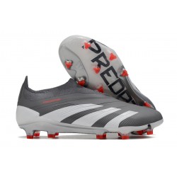 Adidas Predator Accuracy FG Football Boots & Shoes Grey Deep Grey 