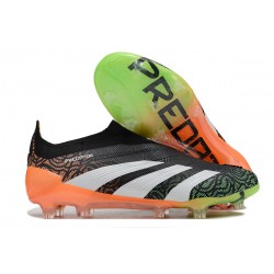 Adidas Predator Accuracy FG Football Boots & Shoes Orange Black Silver 