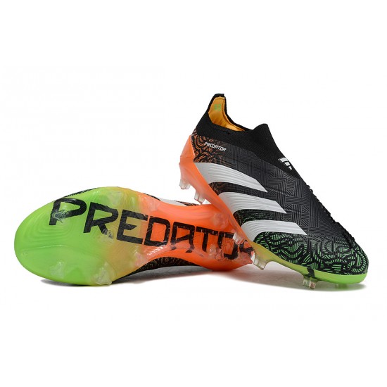 Adidas Predator Accuracy FG Football Boots & Shoes Orange Black Silver