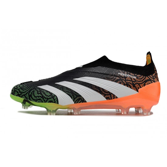 Adidas Predator Accuracy FG Football Boots & Shoes Orange Black Silver