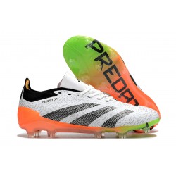 Adidas Predator Accuracy FG Football Boots & Shoes Orange Grey Black 