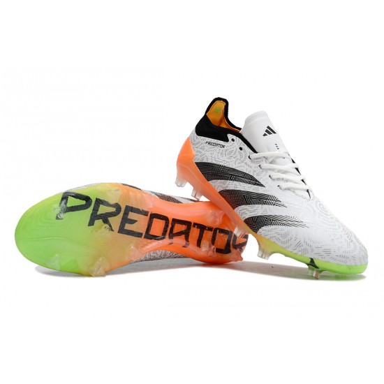 Adidas Predator Accuracy FG Football Boots & Shoes Orange Grey Black