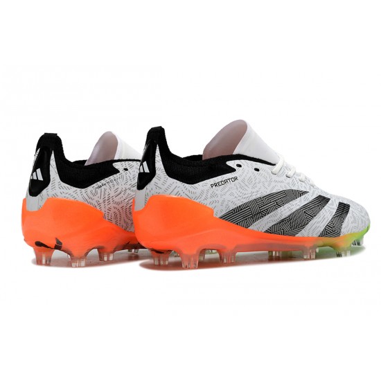 Adidas Predator Accuracy FG Football Boots & Shoes Orange Grey Black