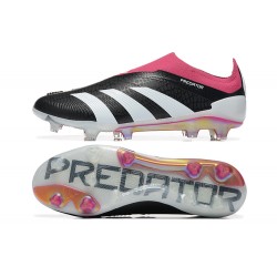 Adidas Predator Accuracy FG Football Boots & Shoes Pink Black White 