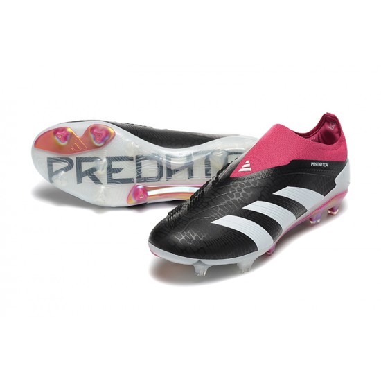 Adidas Predator Accuracy FG Football Boots & Shoes Pink Black White