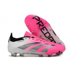 Adidas Predator Accuracy FG Football Boots & Shoes Purple Black White 