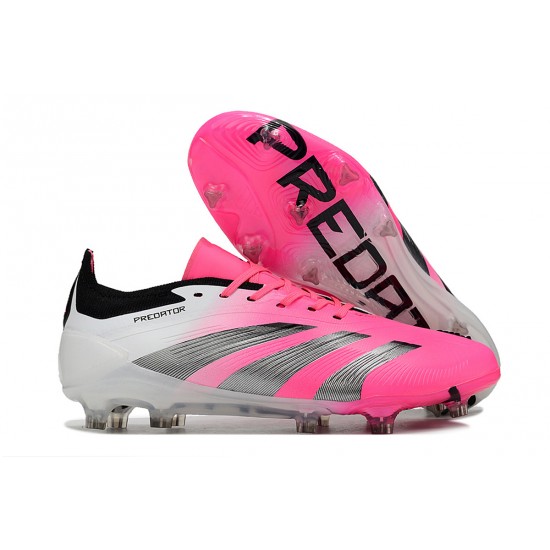 Adidas Predator Accuracy FG Football Boots & Shoes Purple Black White