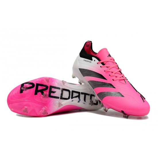 Adidas Predator Accuracy FG Football Boots & Shoes Purple Black White