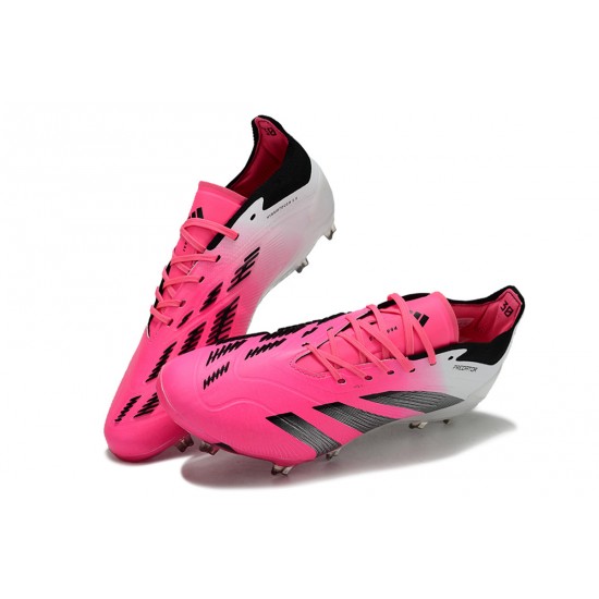 Adidas Predator Accuracy FG Football Boots & Shoes Purple Black White