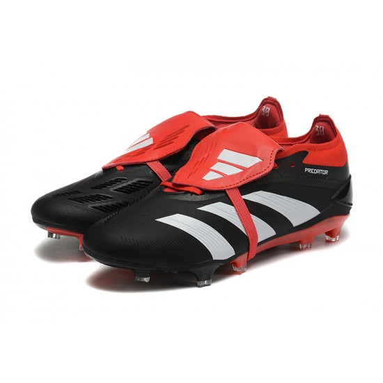 Adidas Predator Accuracy FG Football Boots & Shoes Red Black White